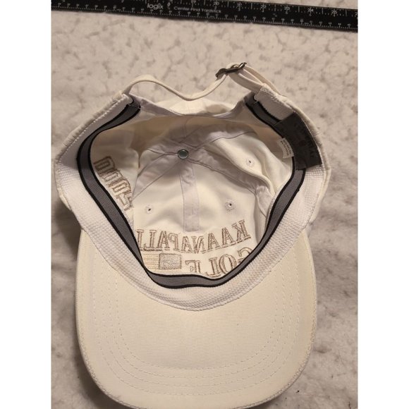 Imperial Kaanapali White Golf Hat Vintage 2000 Maui Embroidered - Picture 5 of 6